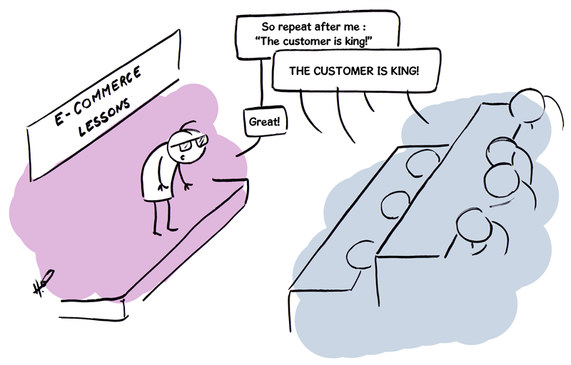 illustration_the_customer_is_king